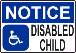 disabled child