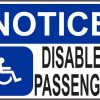 disabled passenger
