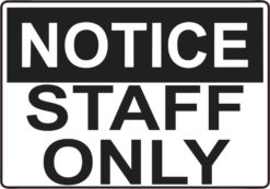 staff only