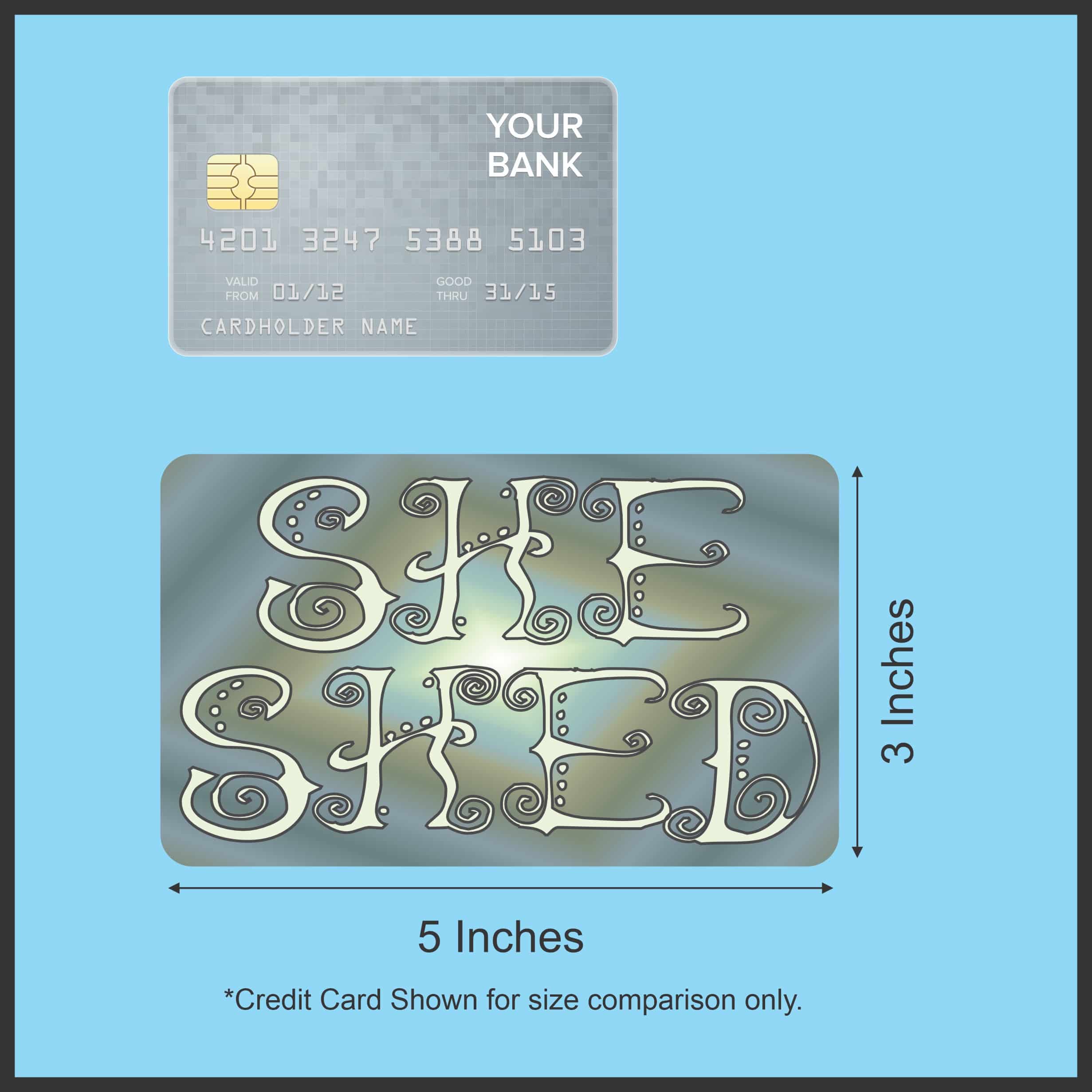 5in x 3in She Shed Magnet - Image 3