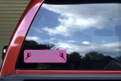 10in x 3in Dance Hair Don't Care Bumper Sticker Vinyl Vehicle Stickers