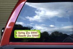 10in x 3in Spring You Seed Magnet Door Magnetic Vehicle Season Magnets