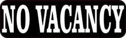 no vacancy