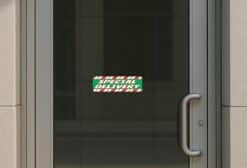 10in x 3in Special Delivery Sticker Vinyl Christmas Vehicle Bumper Stickers