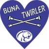 Buna Twirler Heart sticker