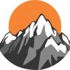 Mountain Sunset sticker