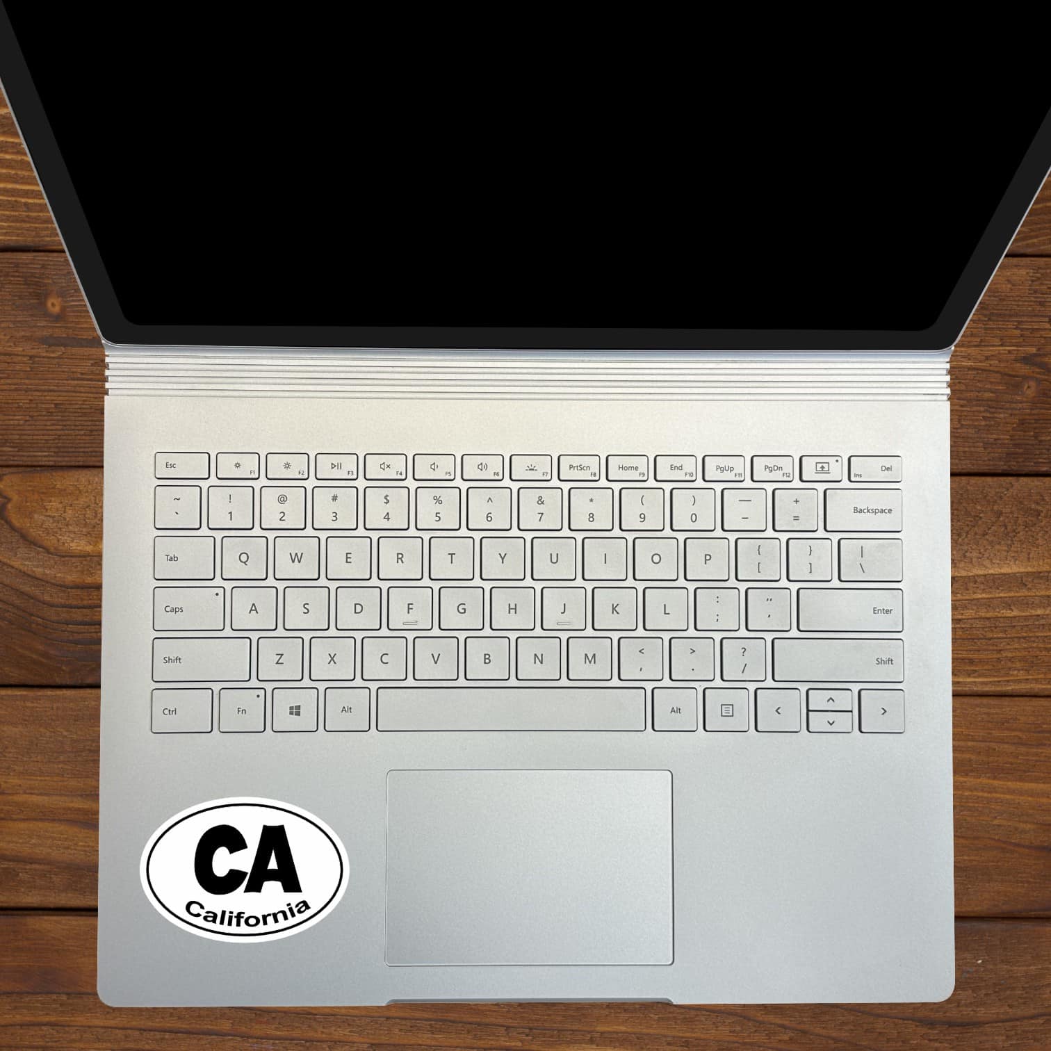 3in x 2in Oval CA California Sticker Vinyl Vehicle Window State Stickers - Image 4