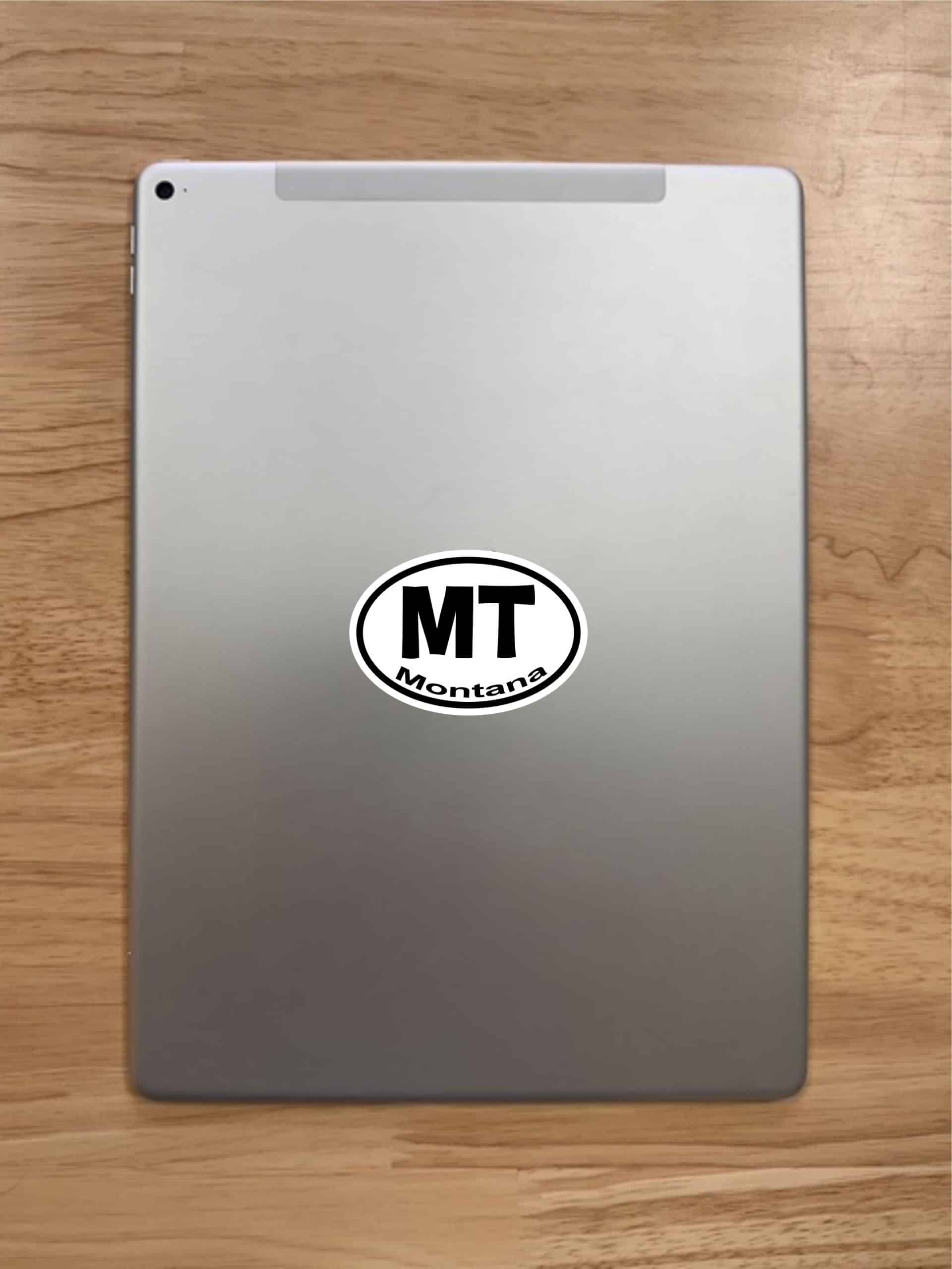 3in x 2in Oval MT Montana Sticker Vinyl Car Window State Bumper Stickers - Image 10