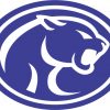 Cougar Mascot sticker