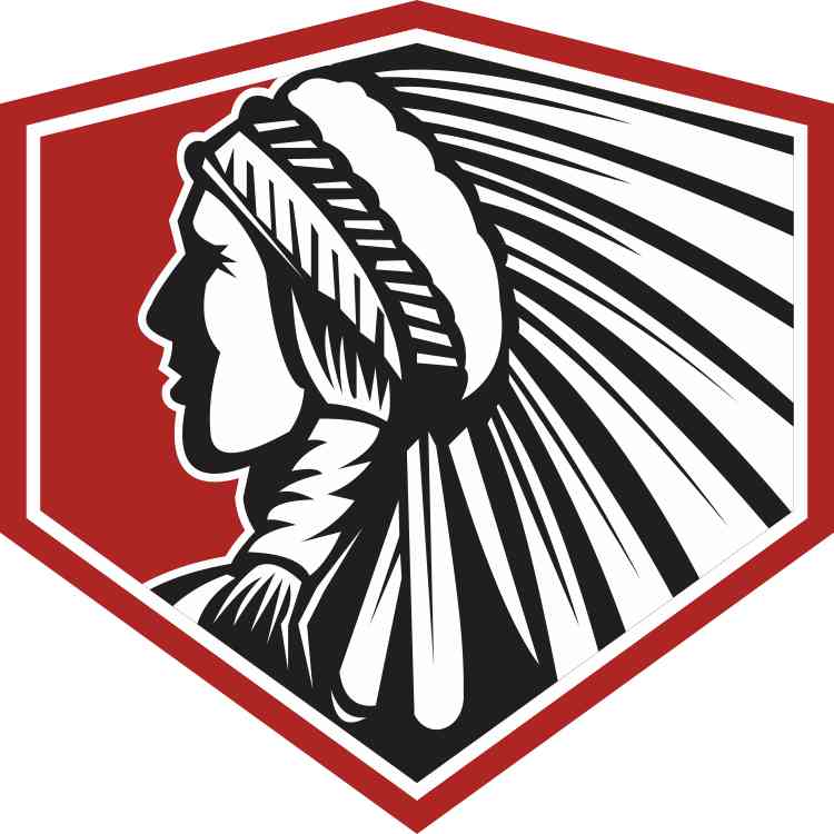 Left Facing Indian Emblem sticker