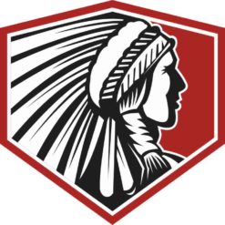 Indian Emblem sticker