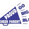Proud Cheer Parent sticker