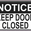 keep door closed