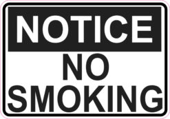 no smoking