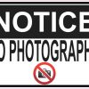 no photography