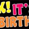 10in x 3in Honk It's My 21st Birthday Bumper Sticker Car Truck S