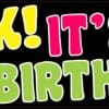 10in x 3in Honk Its My 30th Birthday Bumper Magnet