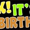10in x 3in Honk Its My 70th Birthday Bumper Sticker