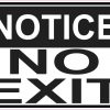 no exit