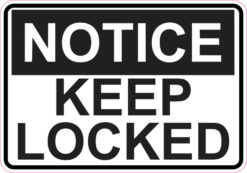 keep locked