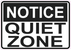 quiet zone