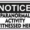 paranormal activity