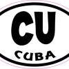 cuba sticker