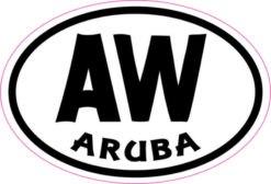 aruba sticker