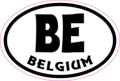 belgium sticker