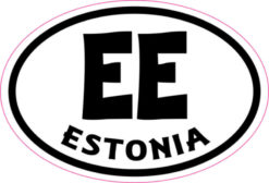 estonia sticker