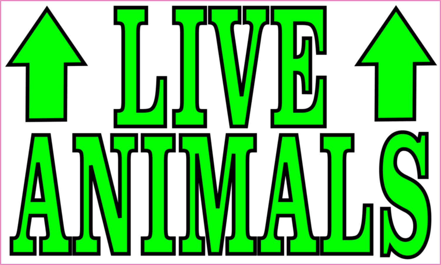 5in-x-3in-live-animals-sticker-vinyl-animal-sign-decal-transport