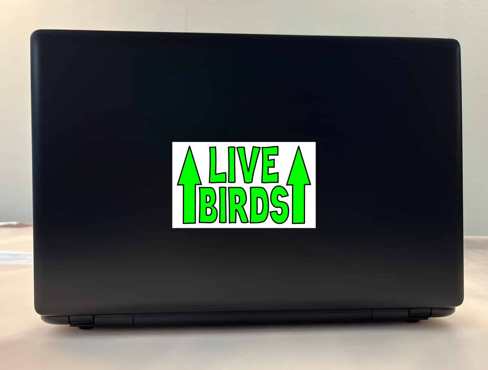5in x 3in Live Birds Sticker Vinyl Animal Sign Decal Animal Cage Stickers - Image 3