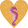 Seahorse Heart bumper sticker