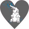elephant heart bumper sticker