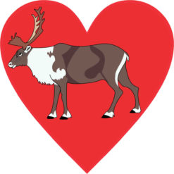 heart bumper sticker