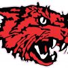 wildcat mascot sticker