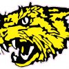 wildcat mascot sticker