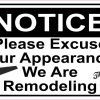 notice remodeling