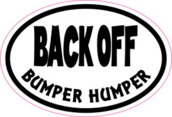 bumper humper sticker
