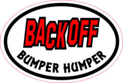 bumper humper sticker