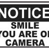 on camera
