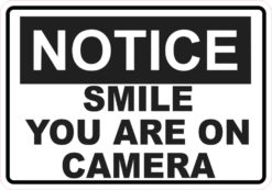 on camera