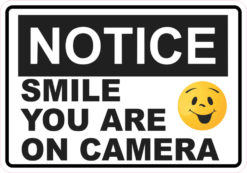 on camera