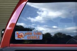 10in x 3in Gobble Gobble Thanksgiving Bumper Sticker Vinyl Holiday Stickers