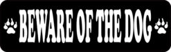 beware of the dog