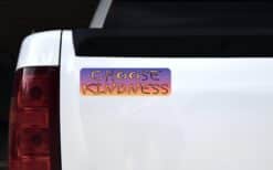 10in x 3in Faded Purple Choose Kindness Magnet Bumper Magnets Inspire Sign