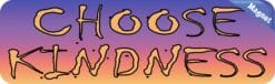 10in x 3in Faded Purple Choose Kindness Magnet Bumper Magnets Inspire Sign