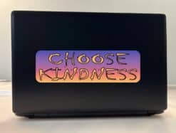 10in x 3in Faded Purple Choose Kindness Bumper Sticker Vinyl Stickers Decal
