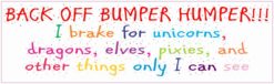 unicorn bumper