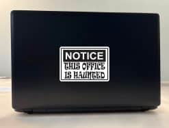 Office is Haunted Sticker